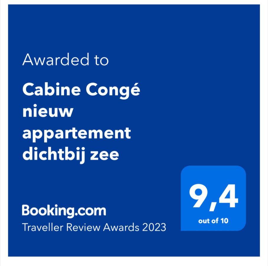 Cabine Conge Nieuw Appartement Dichtbij Zee Ostend Luaran gambar