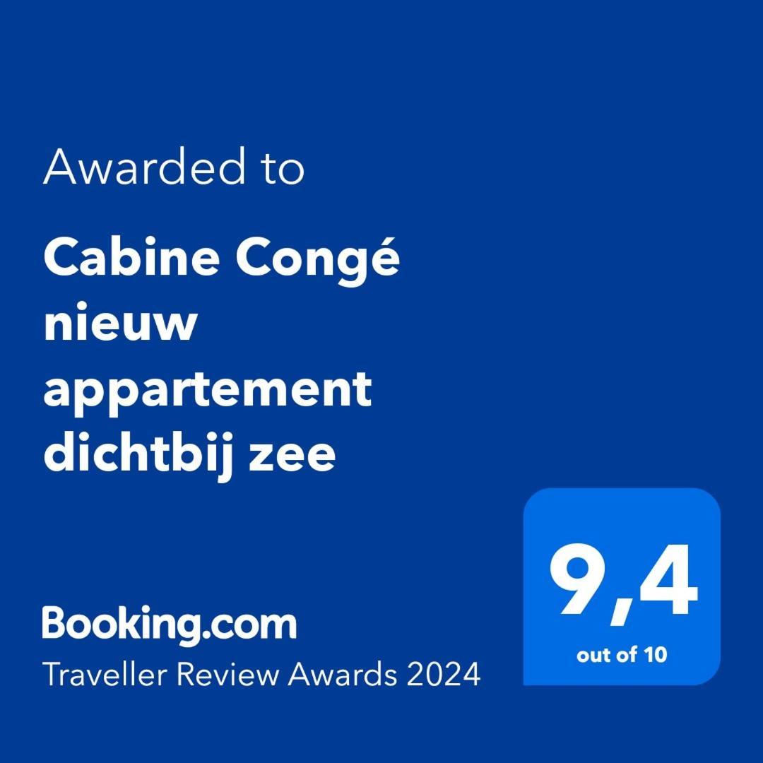 Cabine Conge Nieuw Appartement Dichtbij Zee Ostend Luaran gambar